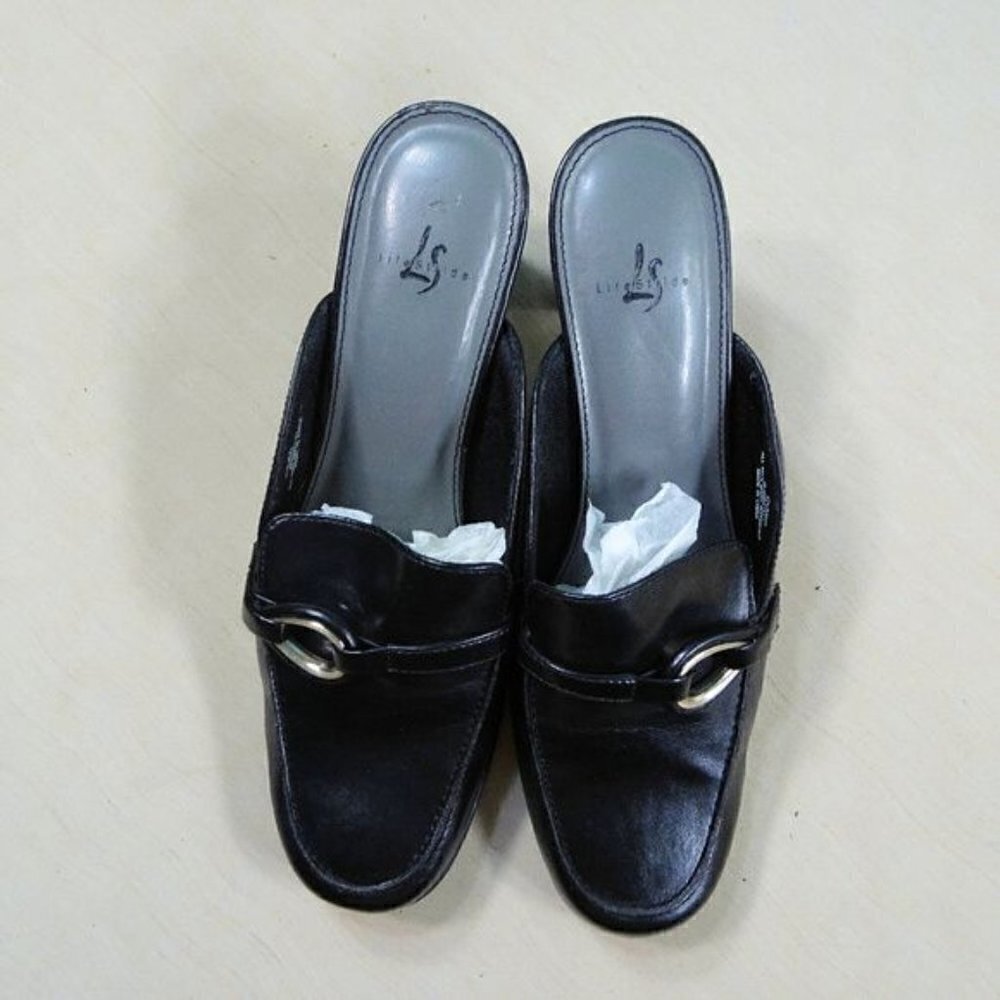 NIB Life Stride Cord Black Basile Slip On Size 8 1/2M